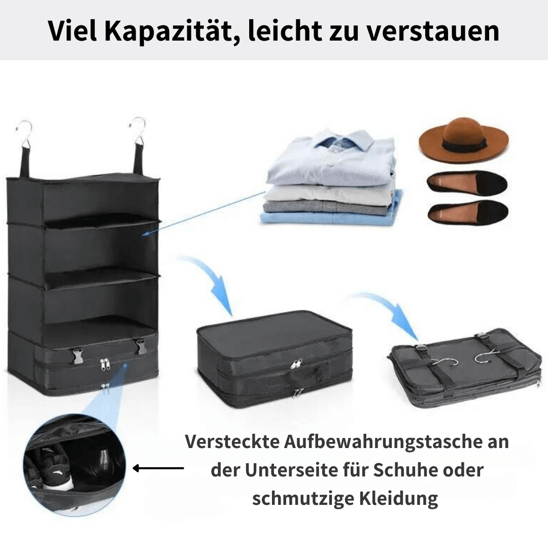 ILIPHY VoyageSystem Pro - Smarter Packwürfel für maximalen Platz im Koffer