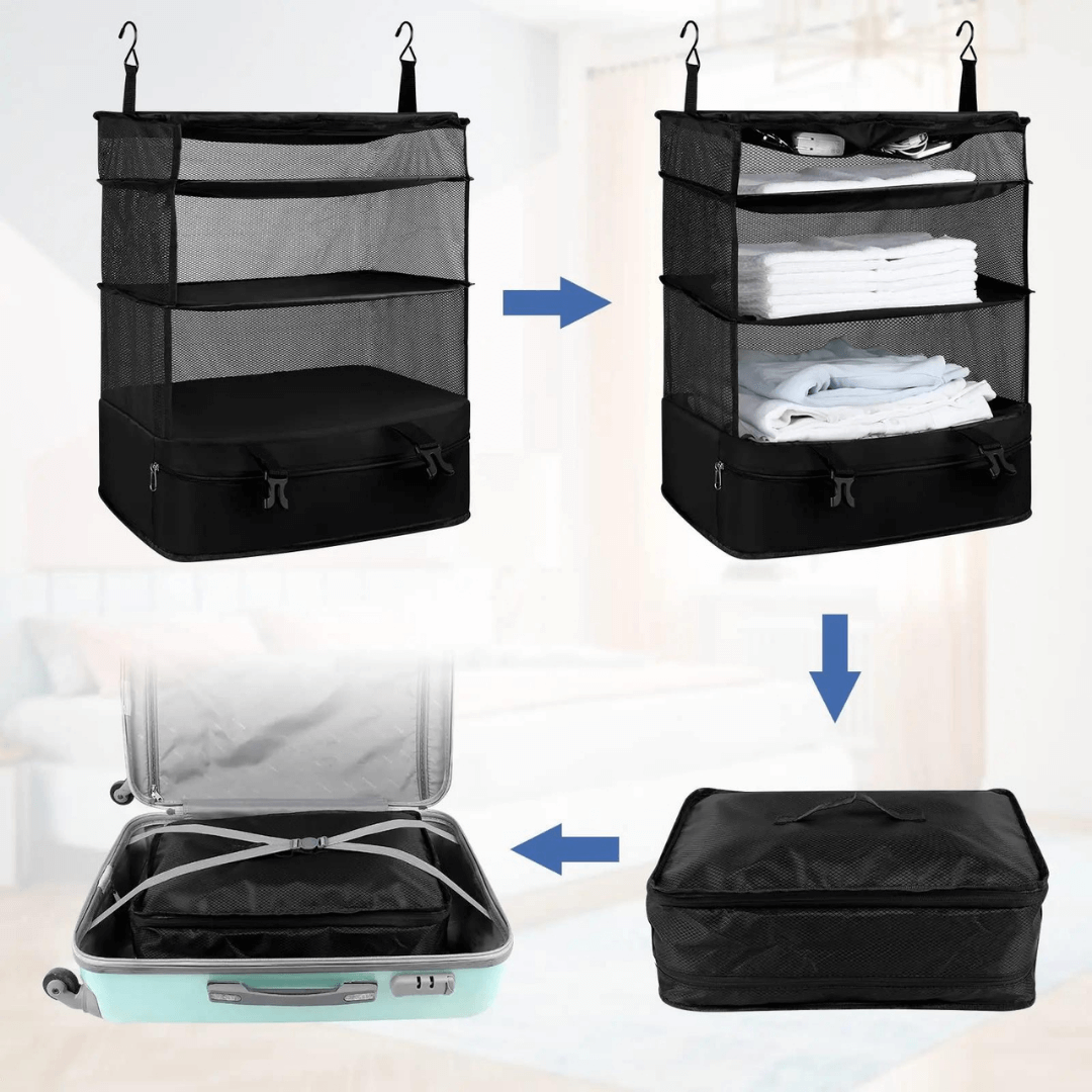 ILIPHY VoyageSystem Pro - Smarter Packwürfel für maximalen Platz im Koffer