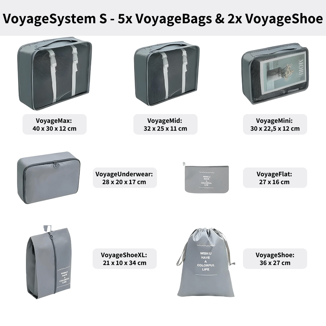 ILIPHY Voyage System - Smarte Reiseorganizer für mehr Platz im Koffer