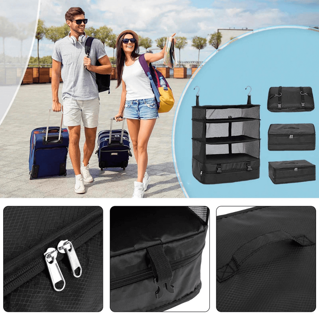 ILIPHY VoyageSystem Pro - Smarter Packwürfel für maximalen Platz im Koffer