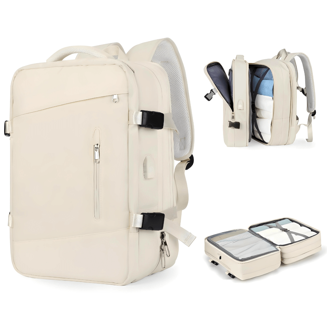 ILIPHY VoyagePack Pro - Erweiterbarer Rucksack für mehr Stauraum auf Reisen