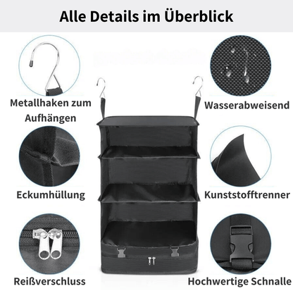 ILIPHY VoyageSystem Pro - Smarter Packwürfel für maximalen Platz im Koffer