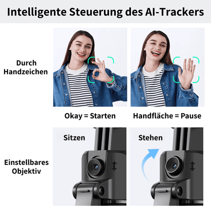 ILIPHY SelfMotion – Innovatives All-in-One Stativ mit AI-Tracking-Technologie