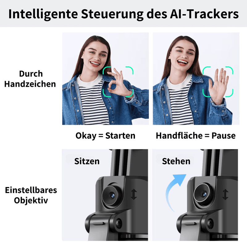 ILIPHY SelfMotion – Innovatives All-in-One Stativ mit AI-Tracking-Technologie