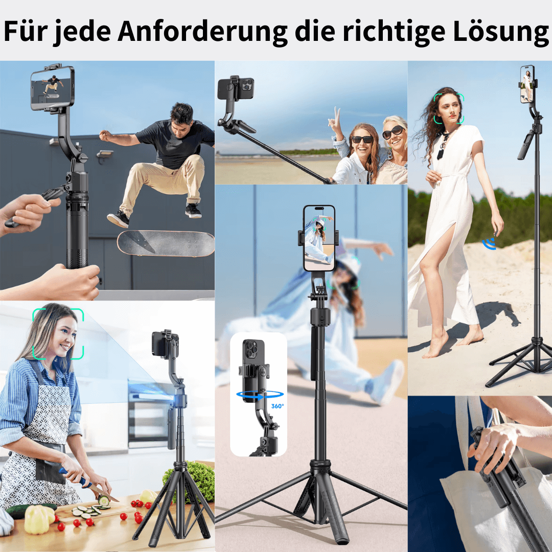 ILIPHY SelfMotion – Innovatives All-in-One Stativ mit AI-Tracking-Technologie