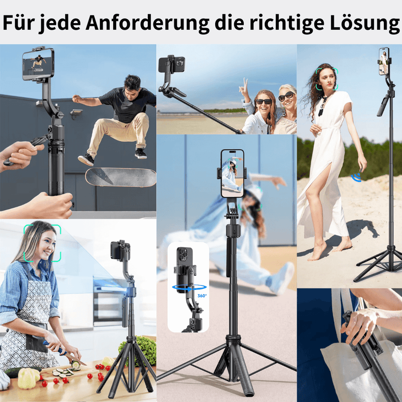 ILIPHY SelfMotion – Innovatives All-in-One Stativ mit AI-Tracking-Technologie