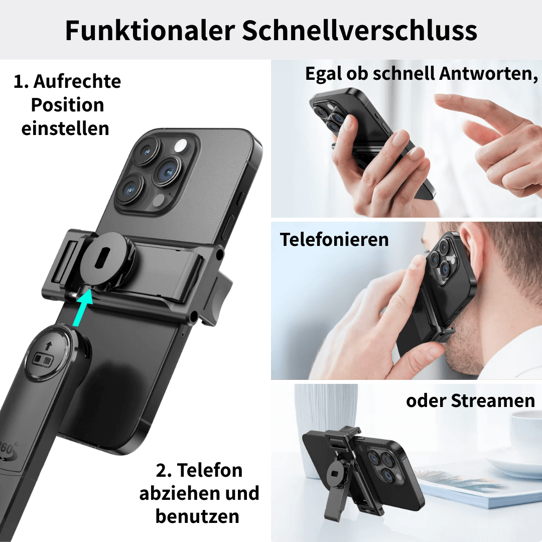 ILIPHY SelfMotion – Innovatives All-in-One Stativ mit AI-Tracking-Technologie