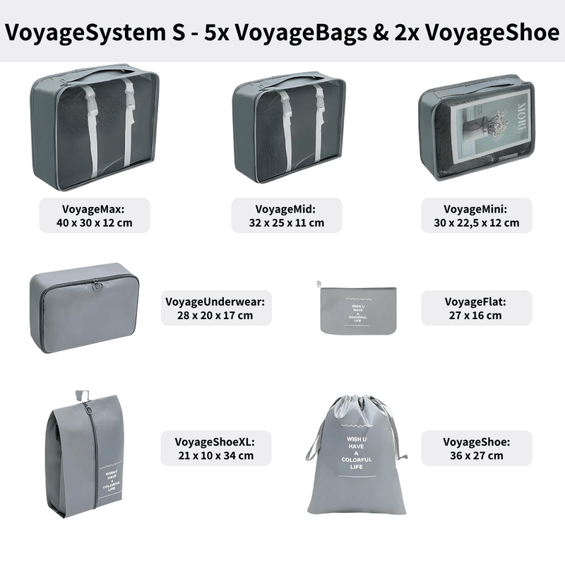ILIPHY Voyage System - Smarte Reiseorganizer für maximalen Platz im Koffer