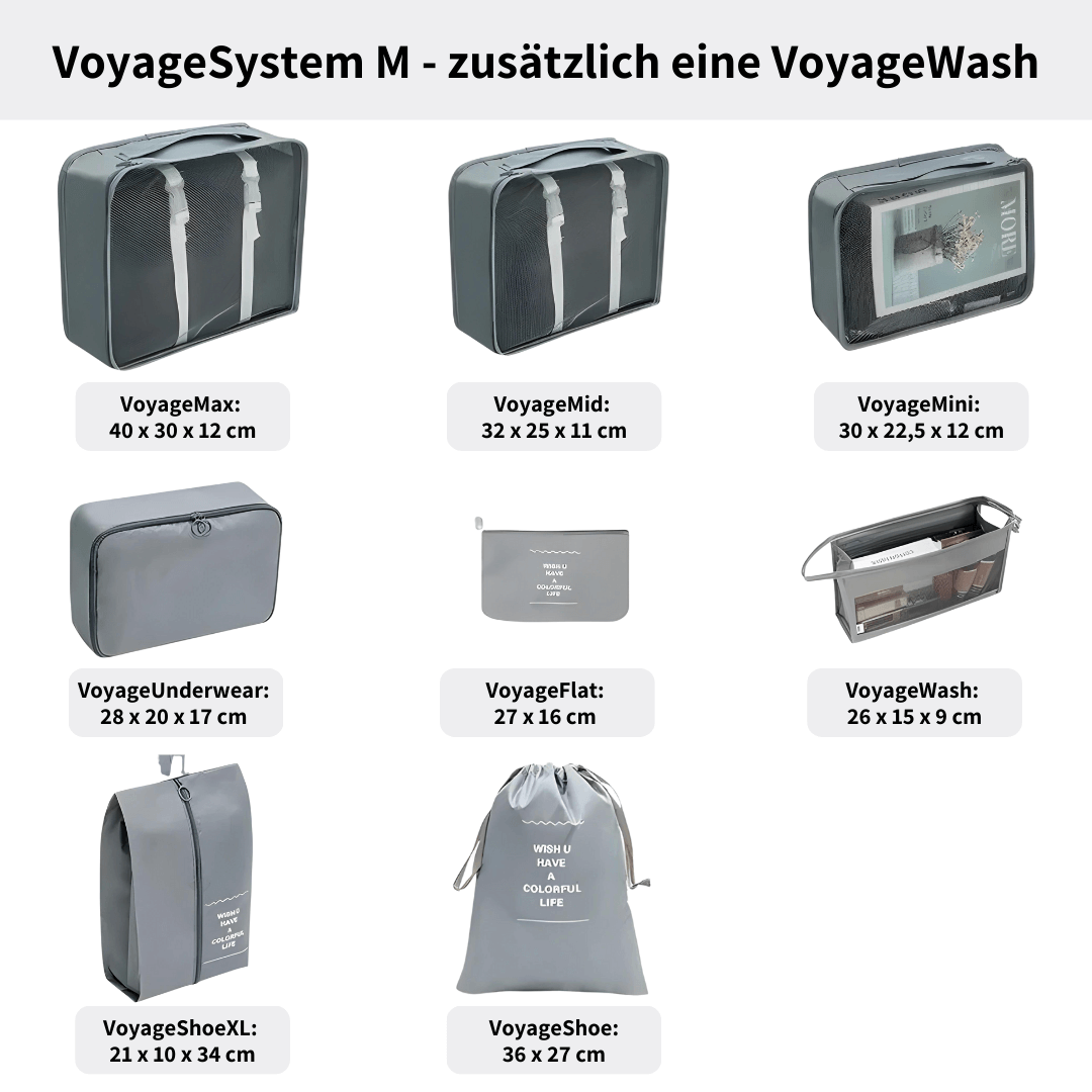 ILIPHY Voyage System - Smarte Reiseorganizer für mehr Platz im Koffer