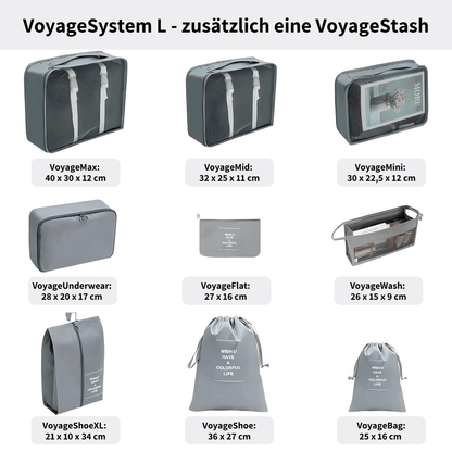 ILIPHY Voyage System - Smarte Reiseorganizer für mehr Platz im Koffer