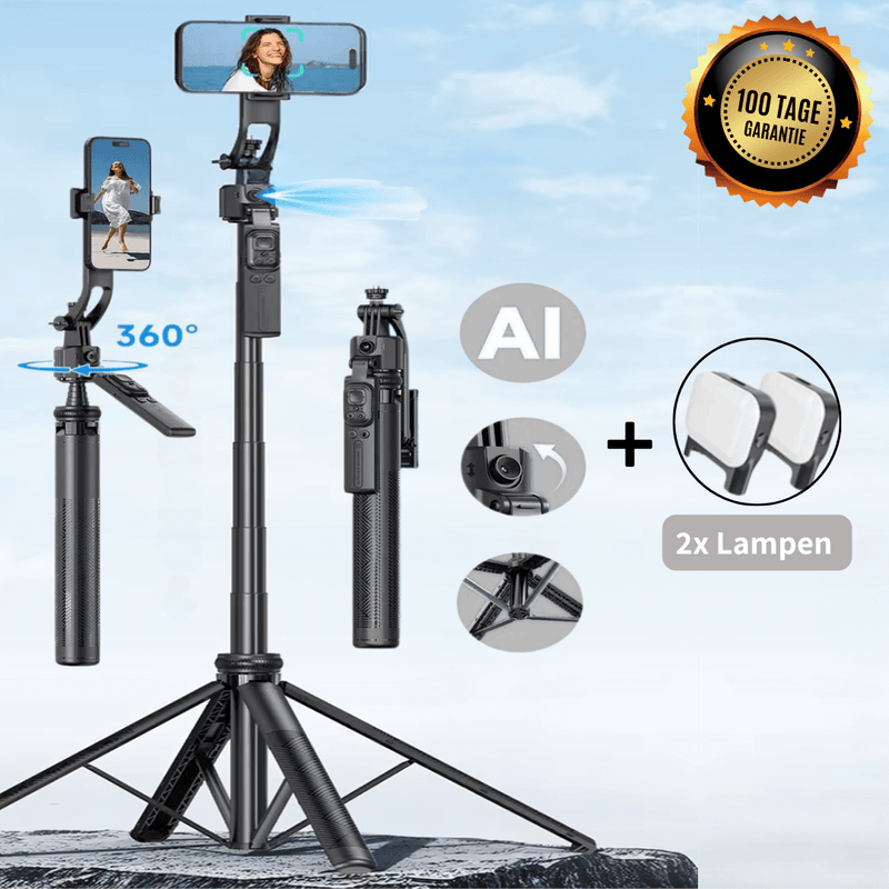 ILIPHY SelfMotion – Innovatives All-in-One Stativ mit AI-Tracking-Technologie