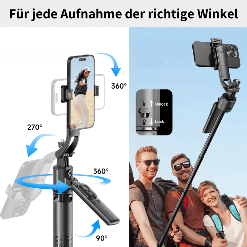 ILIPHY SelfMotion – Innovatives All-in-One Stativ mit AI-Tracking-Technologie