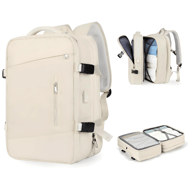 ILIPHY VoyagePack Pro - Erweiterbarer Rucksack für mehr Stauraum auf Reisen