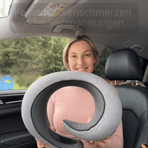 ILIPHY VoyageDream - 360° Nackenkissen für entspannte & schmerzfreie Reisen