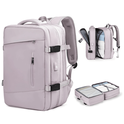 ILIPHY VoyagePack Pro - Erweiterbarer Rucksack für mehr Stauraum auf Reisen