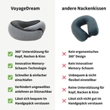 ILIPHY VoyageDream - 360° Nackenkissen für entspannte & schmerzfreie Reisen